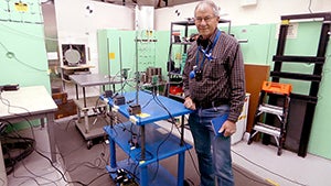 Chuck Corley at Los Alamos